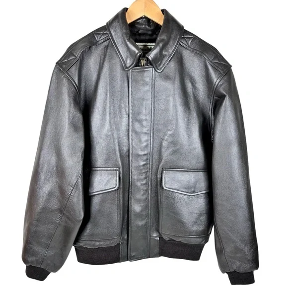 Bean Jackets Coats Ll Bean New Goatskin Leather Bomber